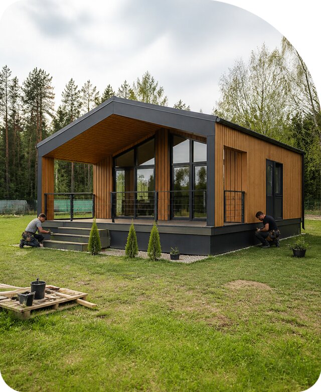 Мини домик под ключ в Калуге по цене от 455130 р. | РадиДОМА-Клг